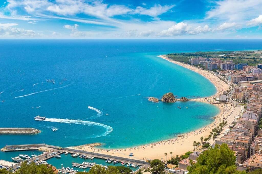 Alegre Apto Con Piscina, A 300M De La Playa. Blanes Exterior photo